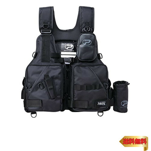 楽天市場】釣研(TSURIKEN) ウェア フローティングベストTV222 ブラック