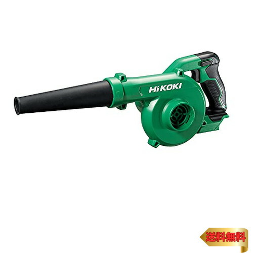 HiKOKI(ハイコーキ) 14.4V 18V 兼用 充電式 ブロワ 大風量 低振動 風量3段切替+無段変速スイッチ 蓄電池・充電器別売り RB