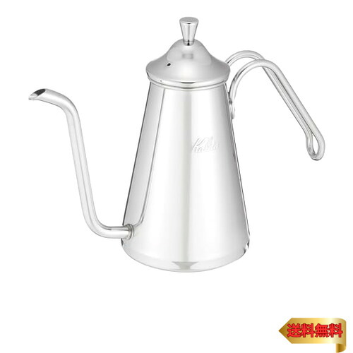 カリタ Kalita 燕三条 技術者拘り コーヒーポット ステンレス鋼 700ml 細口 ノズル 直火 日本製 か細い700SS #52201ドリッ
