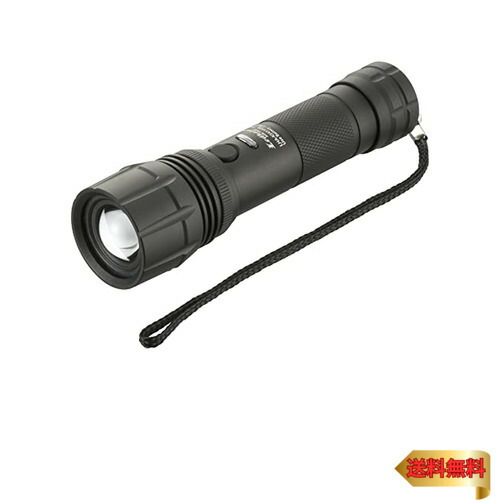 オーム電機 懐中電灯 ハンディライト LED 防水LEDズームライト レッドカイザー 700ルーメン LHA-KS431PZ-K2 08-101