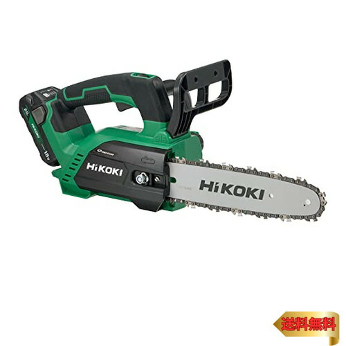 HiKOKI(ハイコーキ) 18V コードレスチェーンソー バーサイズ 250mm 蓄電池1個・充電器付き CS1825DC(BC)