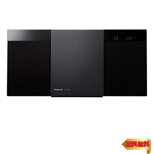 パナソニック ミニコンポ FM/AM 2バンド Bluetooth対応 USBメモリー録音機能搭載 SC-HC320-K ブラック