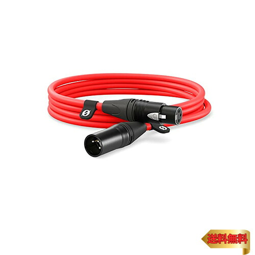 RODE Microphones ロードマイクロフォンズ XLR-3 XLRケーブル レッド XLR3M-R