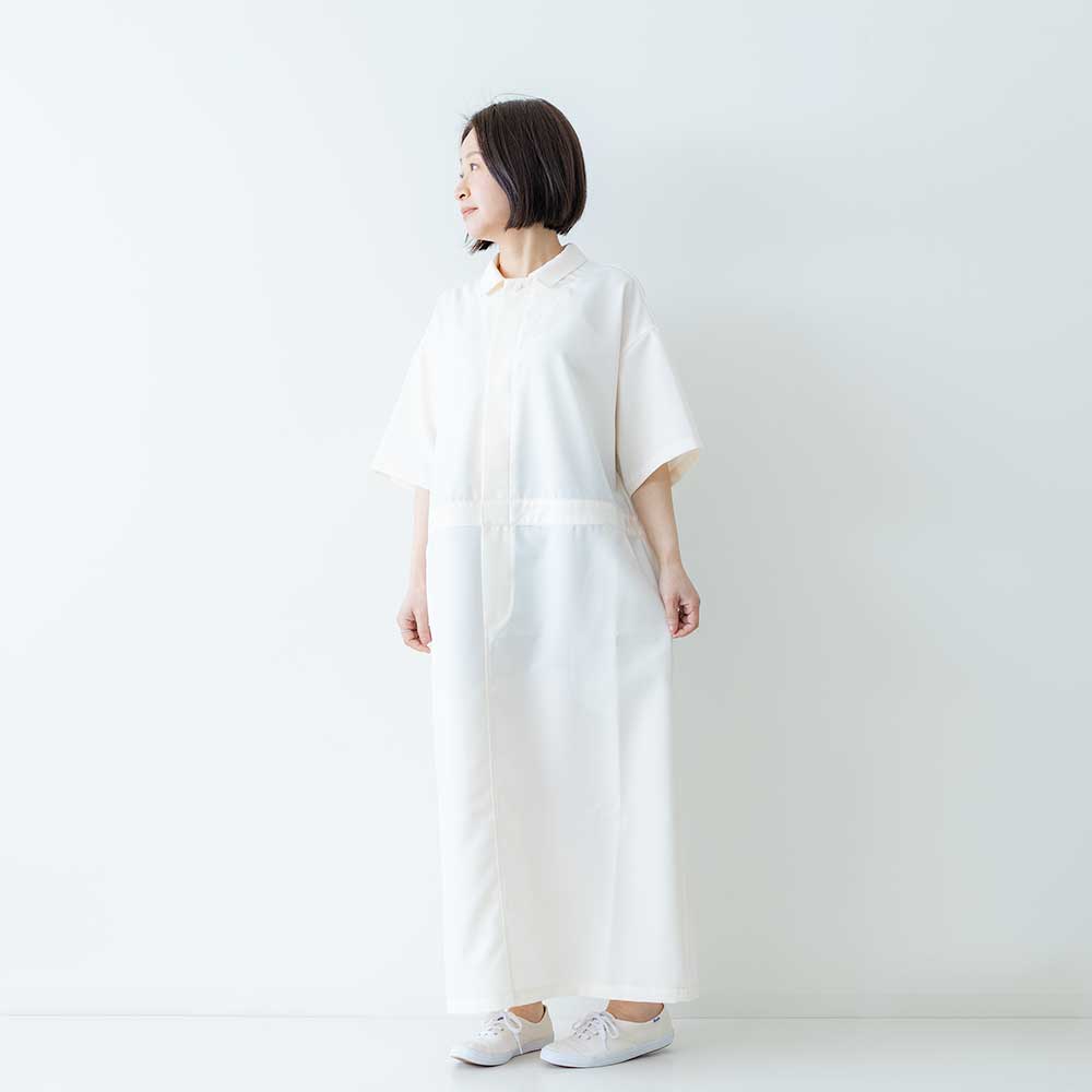 mizuiro ind　ペインターライクワンピース｜LASQstore　店