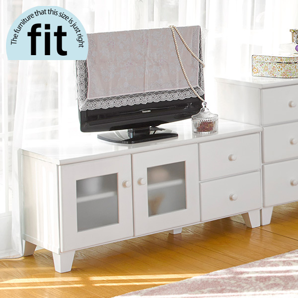 楽天市場】【完成品】 テレビ台 白 ホワイト【-fit-フィット