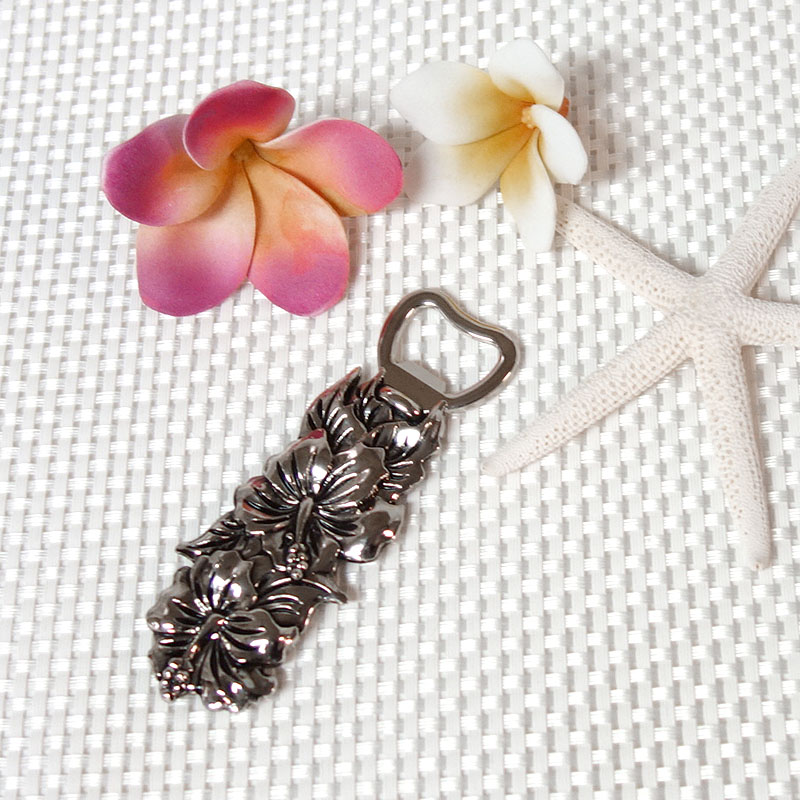 アウトレット 送料無料 ハワイ ハワイアン 栓抜き ギフト クローム シルバー プレゼント ボトルオープナー ラッピング キッチン雑貨 おしゃれ かわいい 可愛い 夏 シンプル レストラン カフェ キッチン 店舗用 ハイビスカス ビール パーティー 宅飲み 贈り物 Icdm Edu Pe