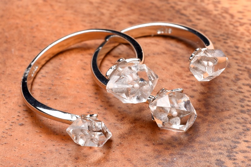 希少な石。ラグジュアリーリング ＃ハーキマーダイヤモンド 2bab2c1161306cd857e8d02dbfa87a