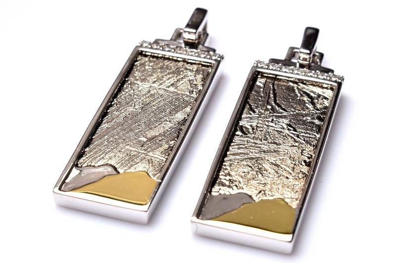 楽天市場】隕石 ペンダントトップ アルタイ隕石 （ウイグル自治区産