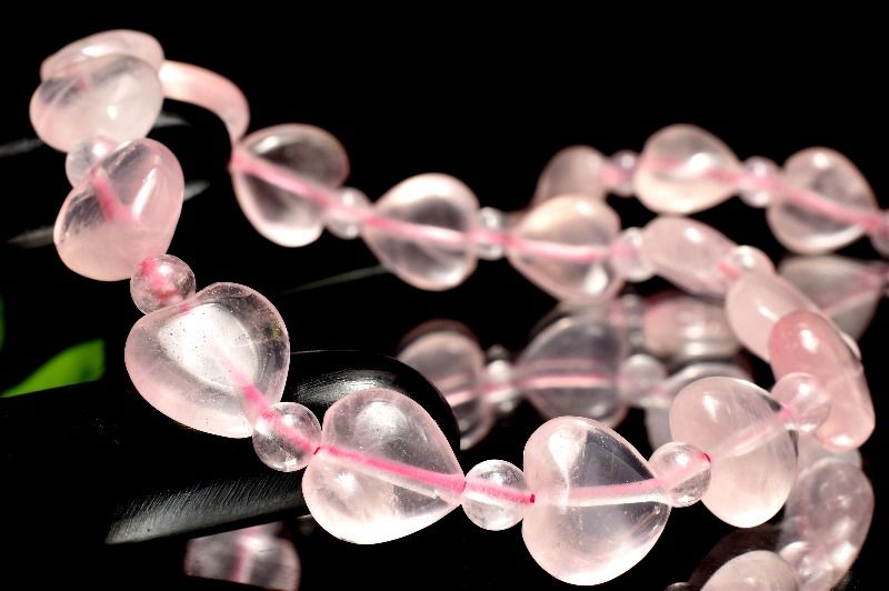 楽天市場】マダガスカル産 パープルローズクォーツ 7.5mm ブレスレット