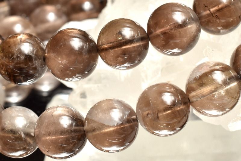 楽天市場】希少◇魔晶宙斯 ゼウスクォーツ(スモーキーシトリン) 11.5mm