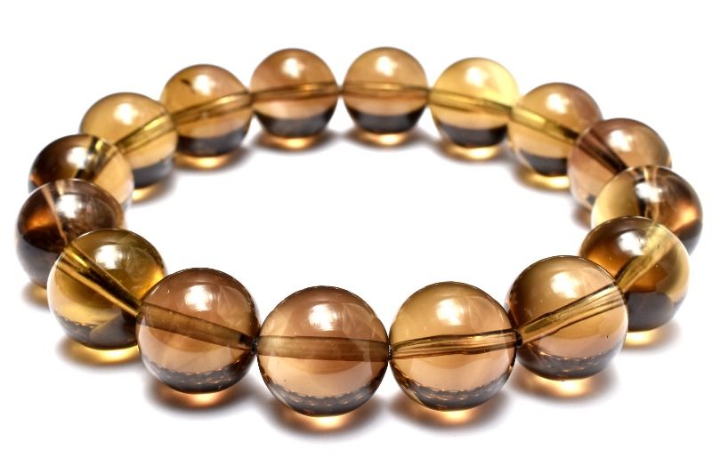 楽天市場】希少◇魔晶宙斯 ゼウスクォーツ(スモーキーシトリン) 13mm