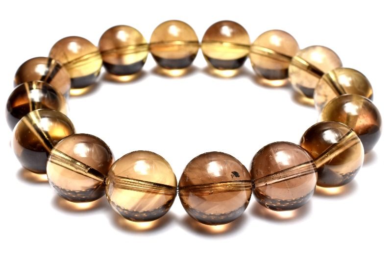 楽天市場】希少◇魔晶宙斯 ゼウスクォーツ(スモーキーシトリン) 13mm