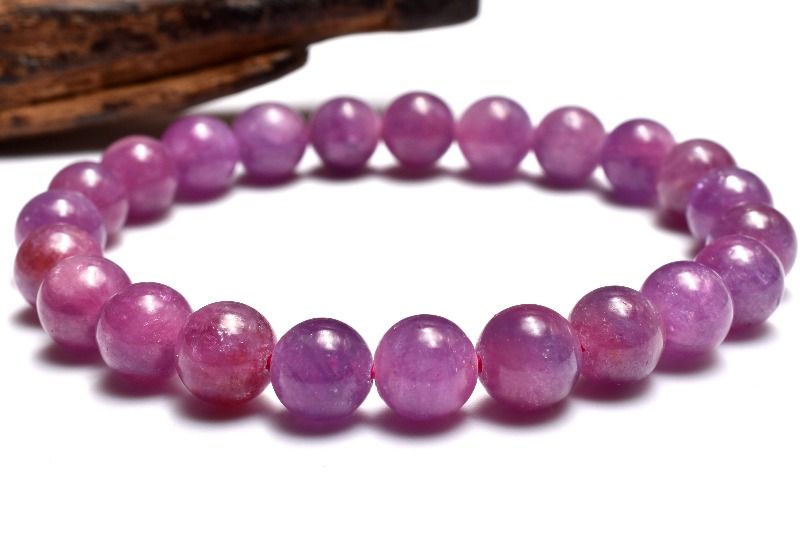【20％OFF!】【１点物】南アフリカ産◇高品質 ルビー　7.5mm ブレスレット アクセサリー _MC5009 8,385円