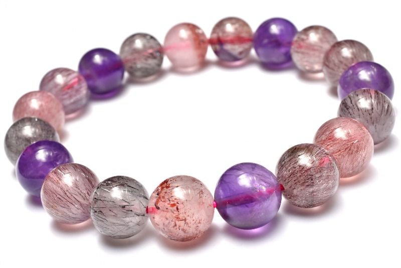 【20%OFF!】【1点物】AAA☆数量限定! スーパーセブン 10mm ブレスレット アクセサリー _MC7356|天然石 パワーストーン ラトリエ