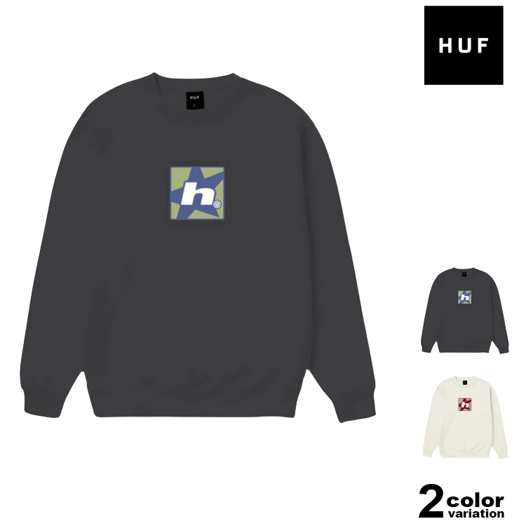 楽天市場】ハフ スウェット HUF DOG SENSE CREWNECK トレーナー クルー