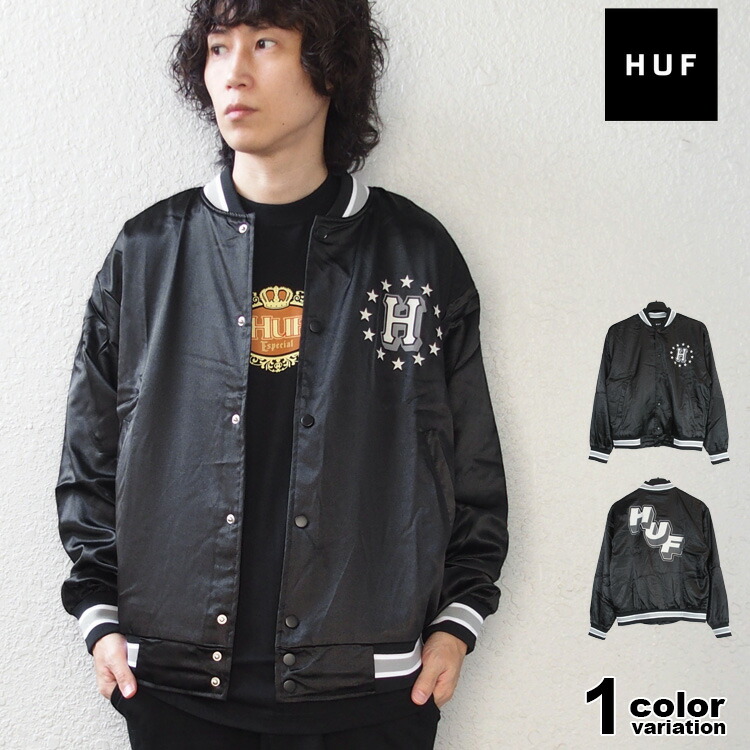 楽天市場】ハフ HUF 20 YEAR CLASSIC H VARSITY JACKET バー