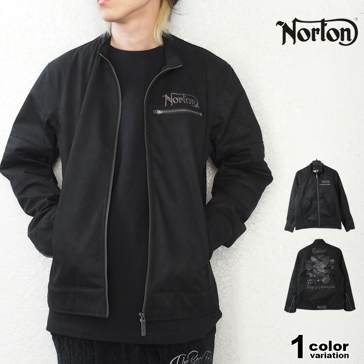 楽天市場】NORTON ノートン ストレッチ デニム ライダース ジャケット