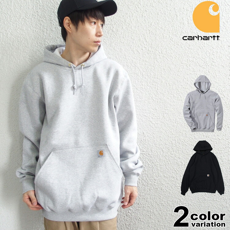 Carhartt カーハート プルオーバー パーカー Midweight Hooded Pullover Sweatshirt USAモデル [K121] 【carhartt パーカー カーハート スウェット メンズ トップス 大きいサイズ 】｜LATTACHE
