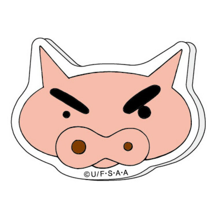 楽天市場 クレヨンしんちゃんグッズ マグネッツ ぶりぶりざえもん フェイス キャラクターズショップ ラフラフ