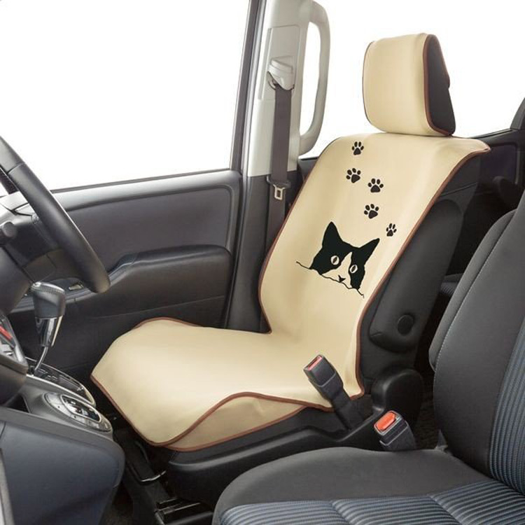 楽天市場】フェリシモ猫部 BF シートカバー FN猫パンチ フロント-1 BK 800409 カー用品 車用品 座席カバー : キャラクターズショップ  ラフラフ