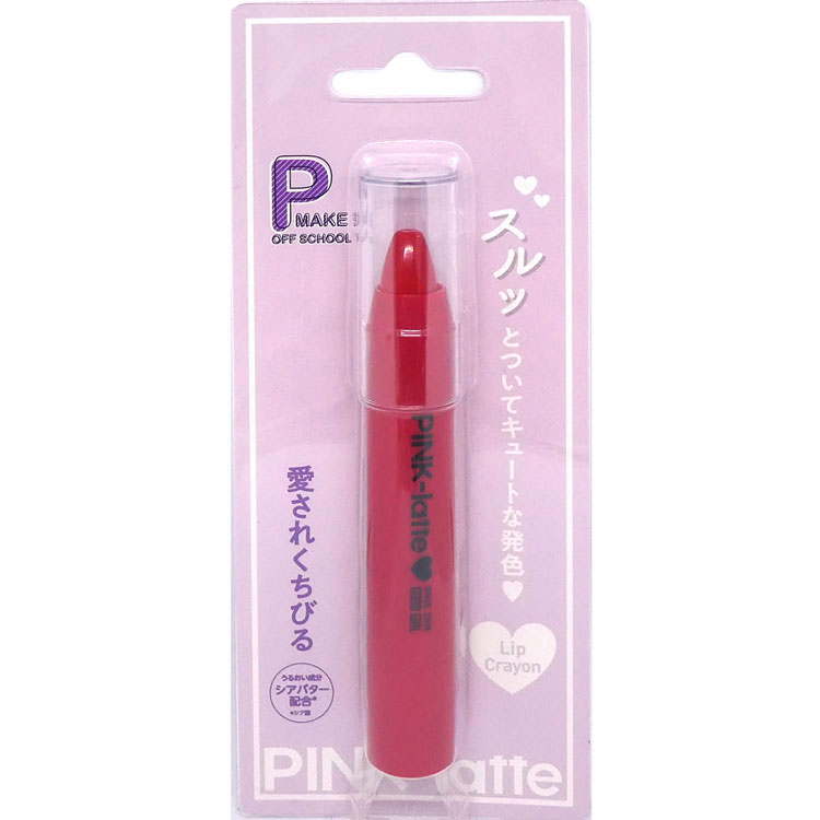 楽天市場】PINK−Latteグッズ リップクレヨン 001 ピンクラテ 103554