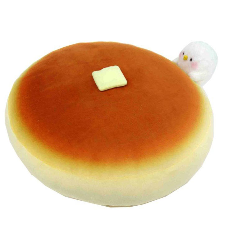 楽天市場 送料無料 カナヘイ ピスケ ホットケーキクッション キャラクターズショップ ラフラフ