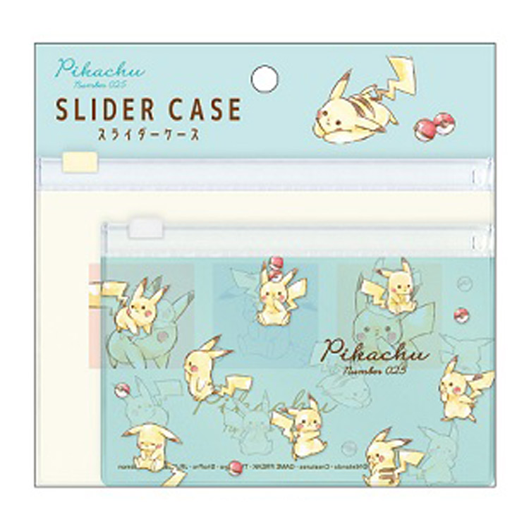 楽天市場 ポケットモンスター グッズ スライダーケースセット チラシ Pikachu Number025 キャラクターズショップ ラフラフ
