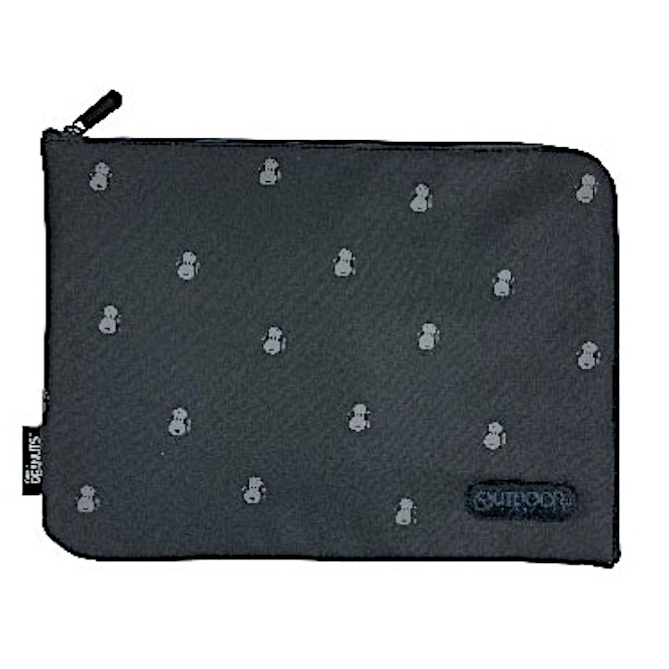 OUTDOOR×スヌーピー グッズ マルチケース 黒 アウトドアプロダクツ コラボバッグ 181111