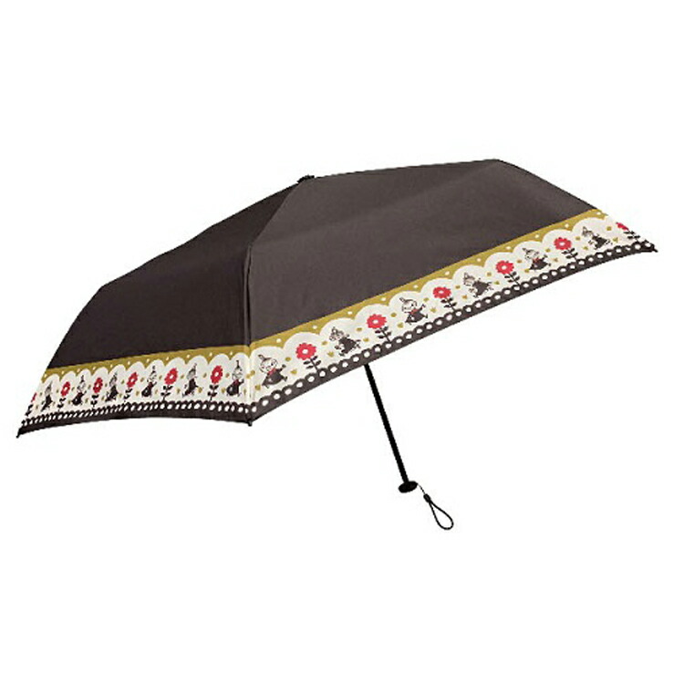 楽天市場 ムーミン グッズ 3段折りたたみ傘55cm クラシカル キャラクターズショップ ラフラフ