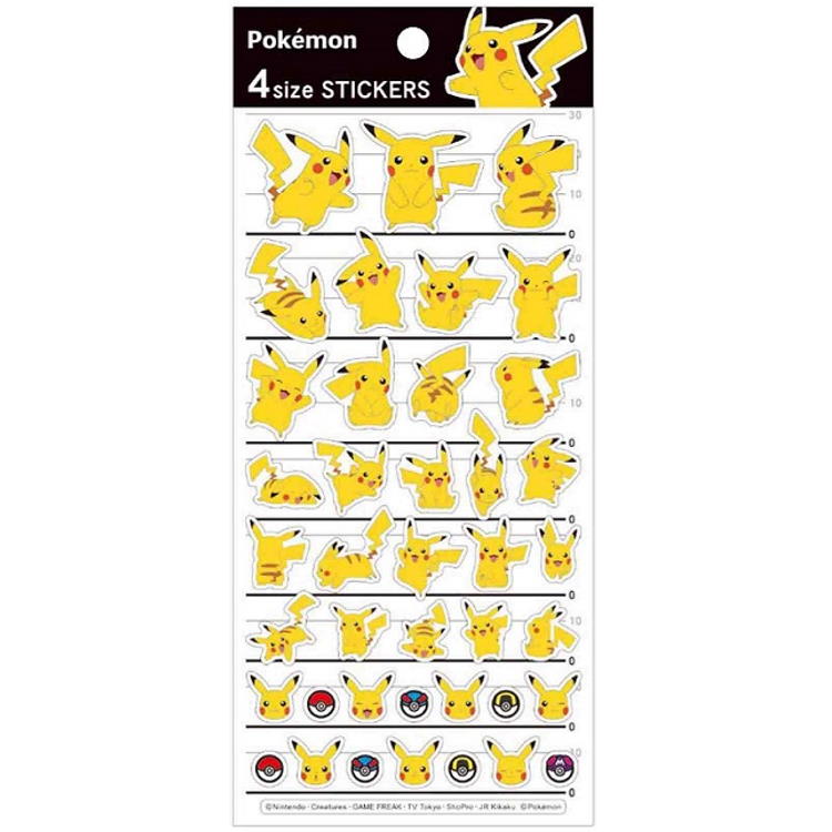 【楽天市場】ポケットモンスター グッズ 4サイズステッカーズ 
