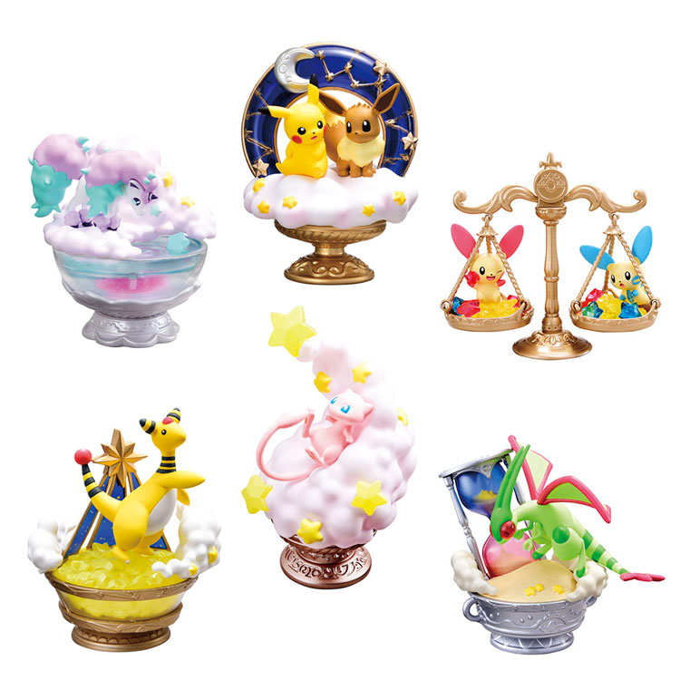 楽天市場 1box6個入り ポケットモンスター グッズ Starrium Series きらめく星のねがいごと キャラクターズショップ ラフラフ