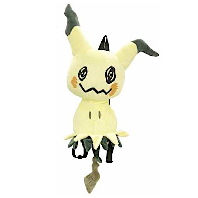 楽天市場 ポケットモンスターグッズ ぬいぐるみリュック ミミッキュ キャラクターズショップ ラフラフ