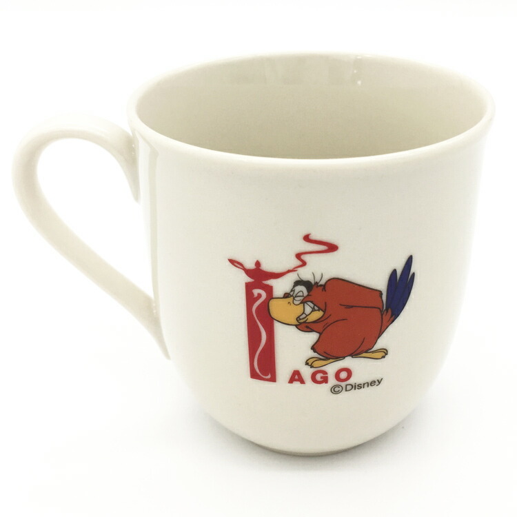 最大93 Offクーポン アラジン イニシャルマグ I ディズニー イアーゴ マグ マグカップ Blog A3imoveis Com
