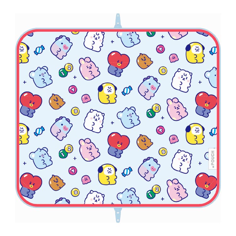 楽天市場】BT21 パスキーケース付きキーケース パープル minini ICカード入れ 定期入れ パスケース 鍵 096726 :  キャラクターズショップ ラフラフ