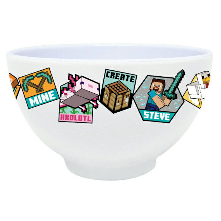 市場 Minecraft マイクラ スープ ステッカー メラミンボウル ご飯
