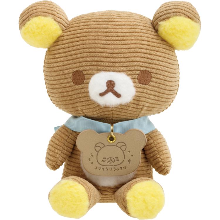 リラックマ よりそいぬいぐるみ リラックマ あなたに寄り添うリラックマ コーデュロイ 座り キャラクターズショップ ラフラフ