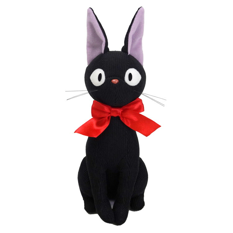魔女の宅急便　ぬいぐるみ　ジジ　座　ジブリ 楽天市場】ジブリ グッズ 魔女の宅急便 ぬいぐるみ 黒猫ジジ L