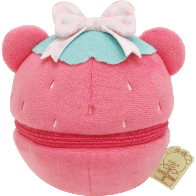 コリラックマ にこにこhappy for you ぬいぐるみ　いちご リラックマ ぬいぐるみ コリラックマ にこにこHappy for you いちご ポーチ