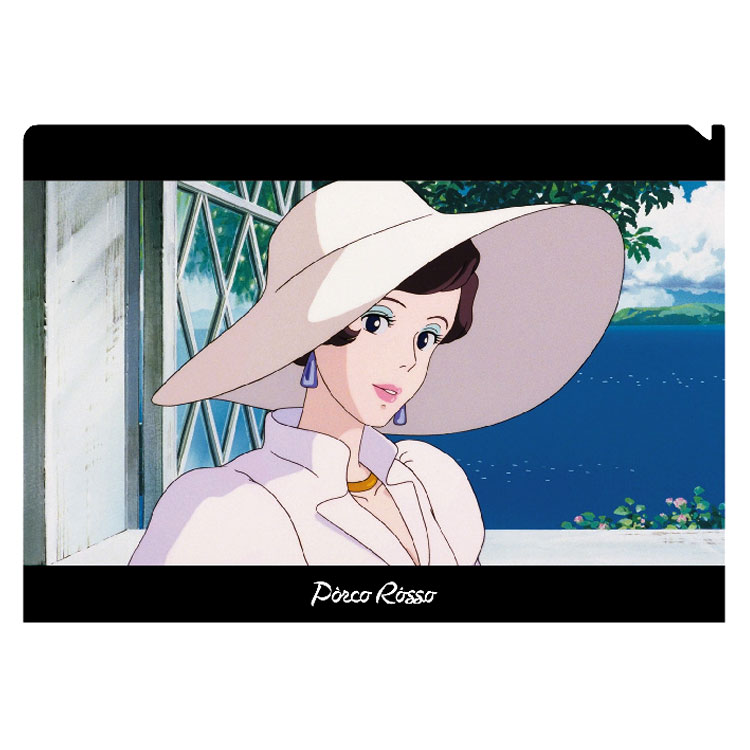 楽天市場】紅の豚 A4クリアファイル フィオ 794754 スタジオジブリ