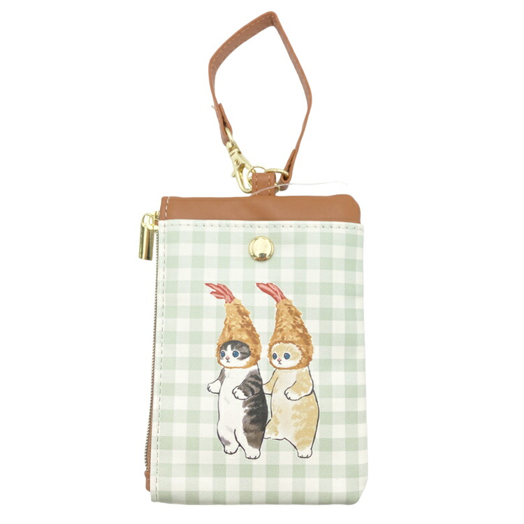 楽天市場】mofusand カードホルダー 猫柄 サメにゃん 満員電車 もふ