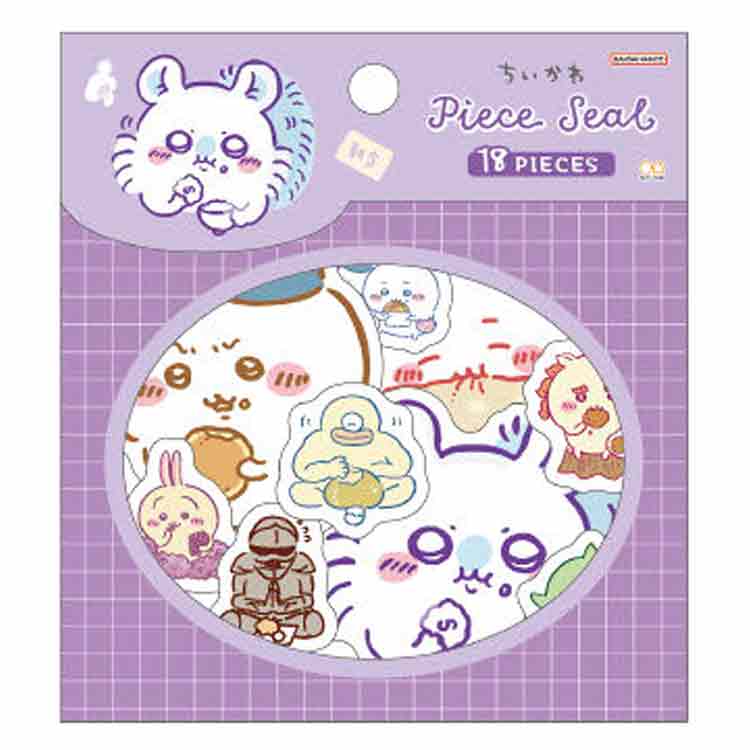 素晴らしいちいかわ ごほうびシール プチ SL-253 [M便 30] 名前シール・スタンプ