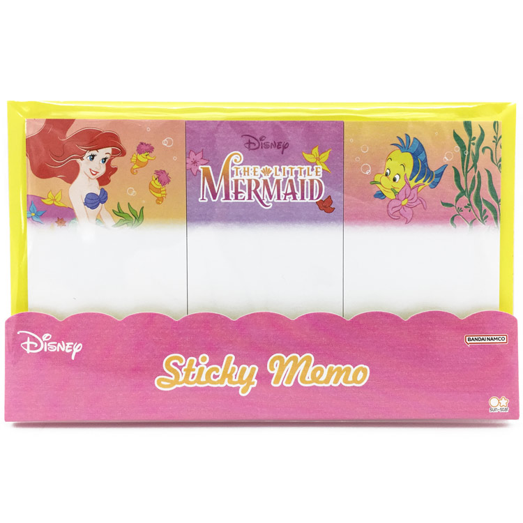 楽天市場】zq アリエル 封筒型メモ 東京ディズニーリゾート限定