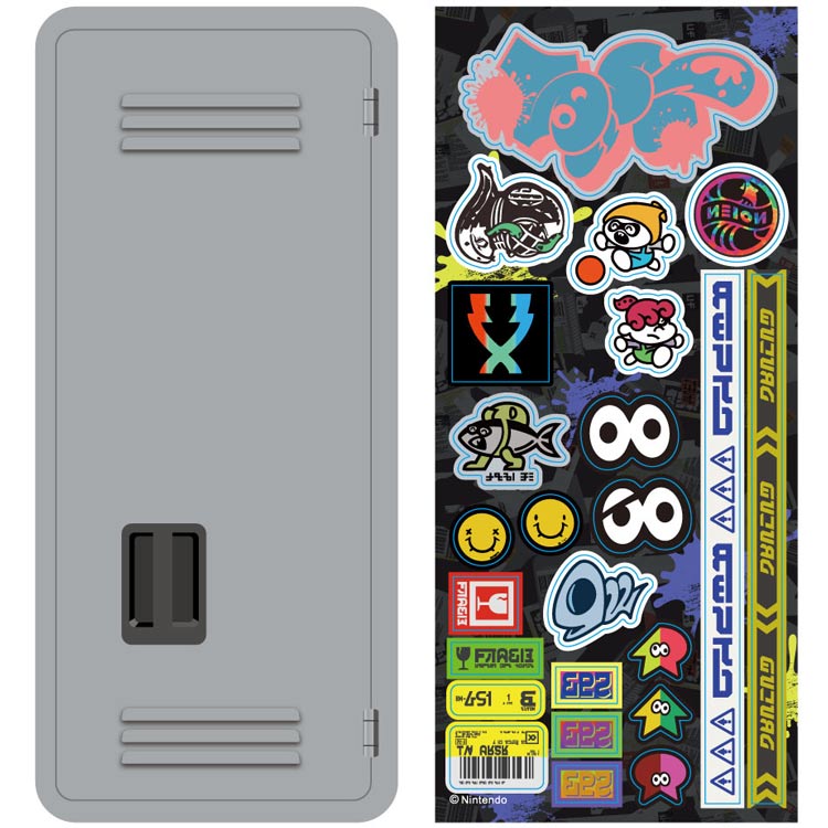 スプラトゥーン　crossing splatoon プチ缶　タブレットケース メーカー品切れ中|【メーカー取寄】ロッカー風カンペンケース