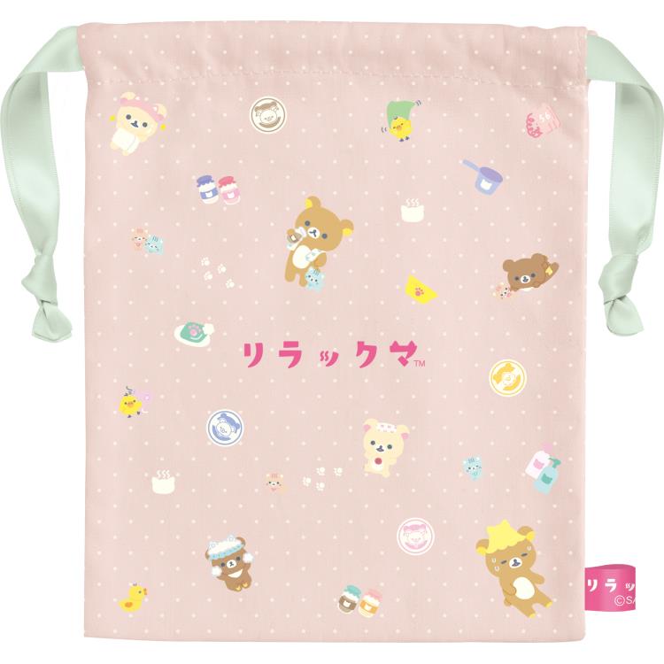 新品　キイロイトリストア限定　豆巾着　まめきんちゃく　小袋　キイロイトリトリップ リラックマストア限定 キイロイトリスーパー 豆巾着 4個セット