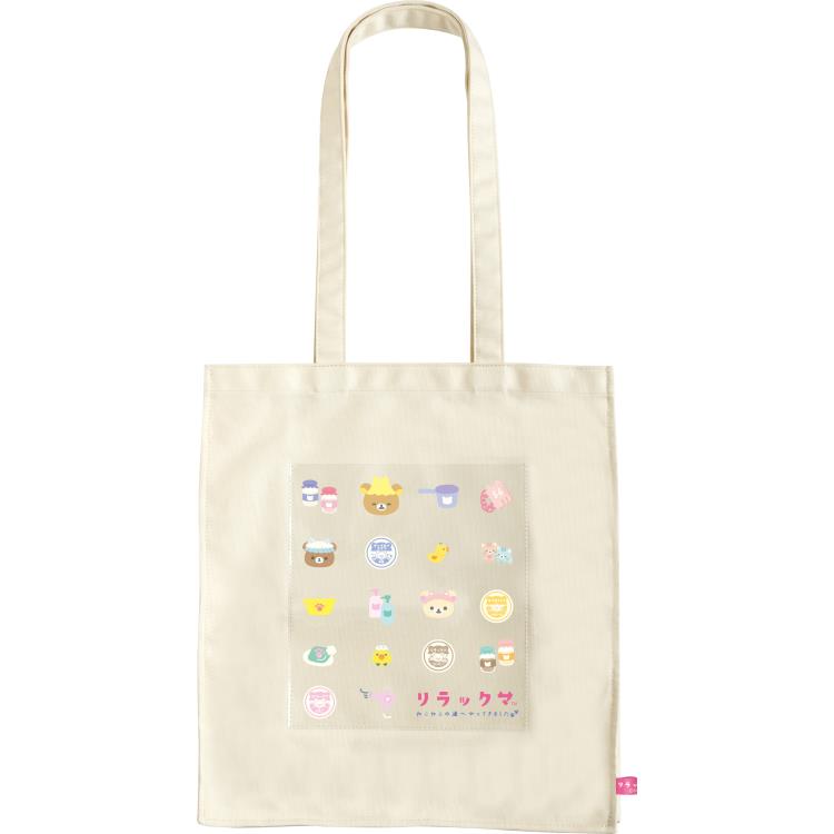 メッシュ保冷トートバッグ　リラックマ・コリラックマのいちごないちにち リラックマ メッシュ保冷トートバッグ ピンク コリラックマの