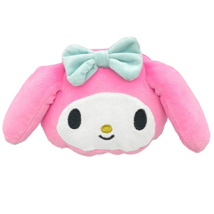 サンリオキャラクターズ　秘密のメロクロ　フェイス形ポーチ　マイメロディ 楽天市場】サンリオ(SANRIO) マイメロディ フェイス形ポーチ