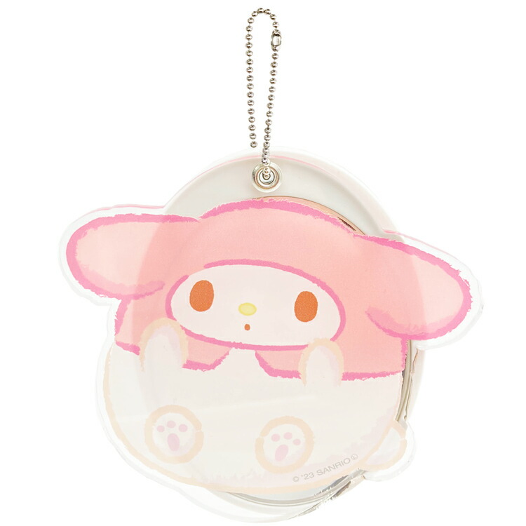 楽天市場】 マイメロディ スライドミラー 大 手鏡 コンパクト