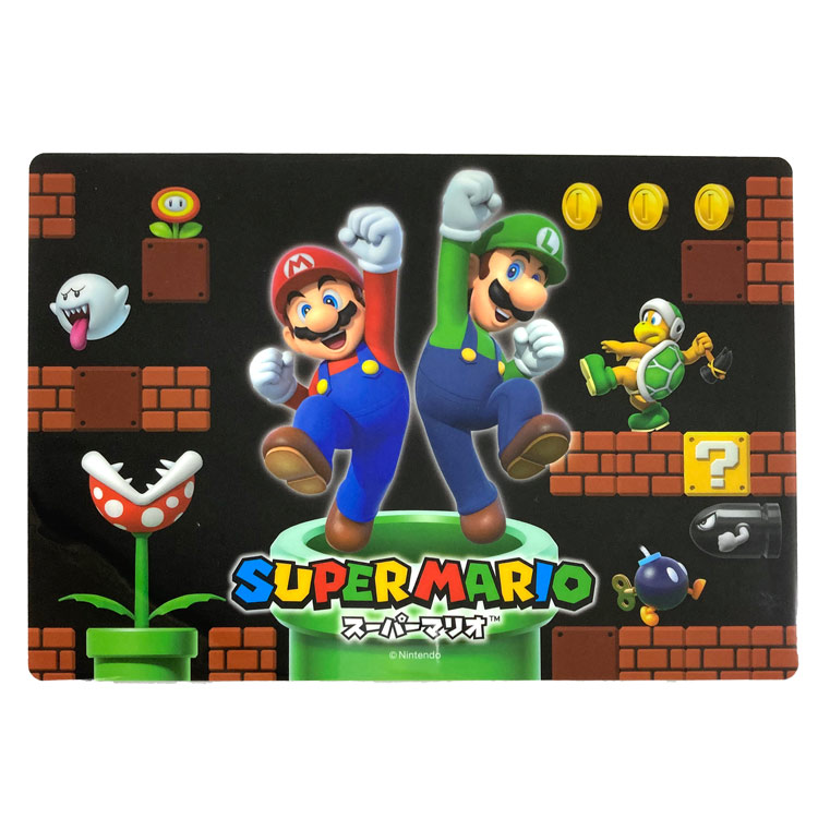 楽天市場】スーパーマリオ 下敷{ 文具 キャラクター }{ ギフト 誕生日