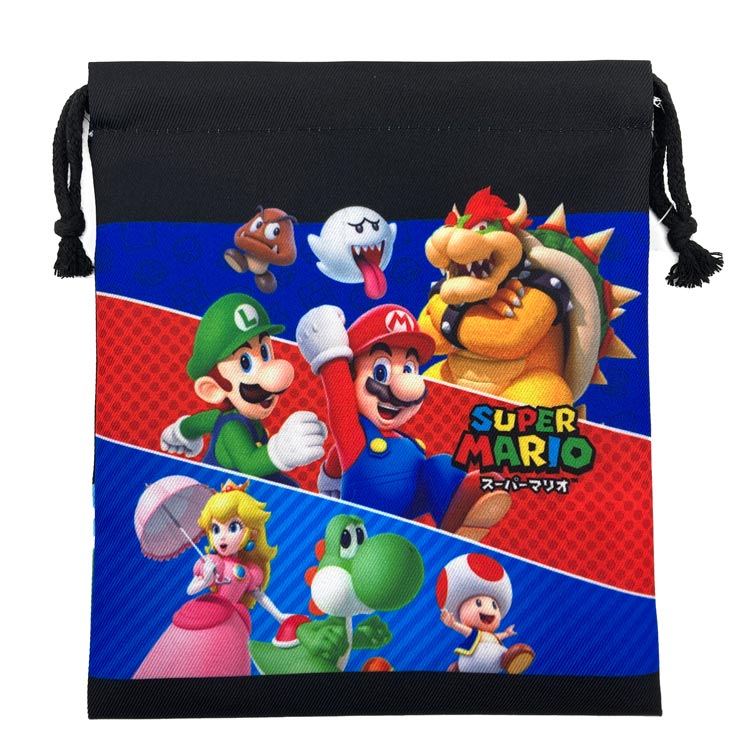 マリオページ 楽天市場】スーパーマリオ 巾着M 147973 SUPER MARIO Nintendo