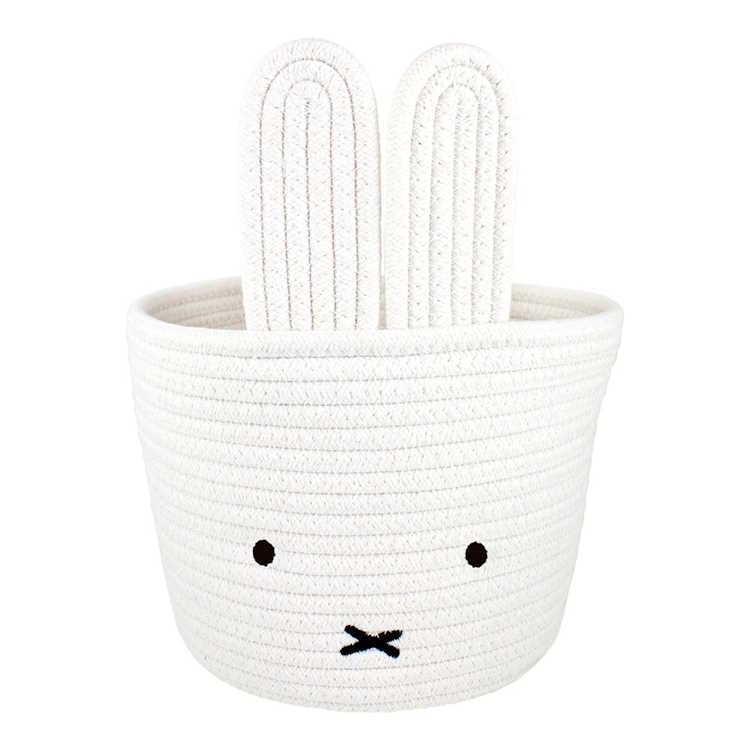 楽天市場】小物入れ ミッフィー ロープバスケット（L・M・S）【公式